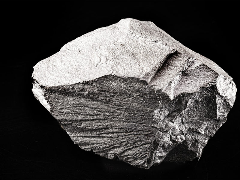 Iron mineral rock