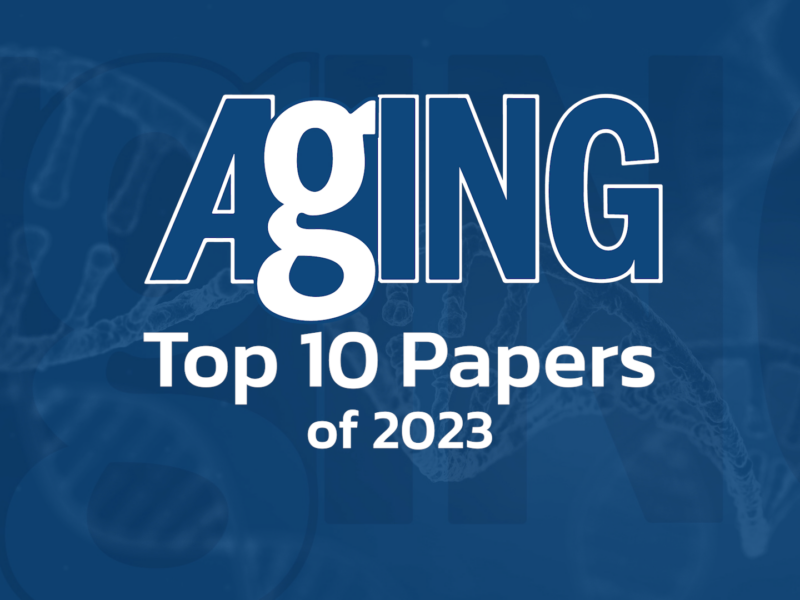 Aging’s Top 10 Papers in 2023 (Crossref Data)