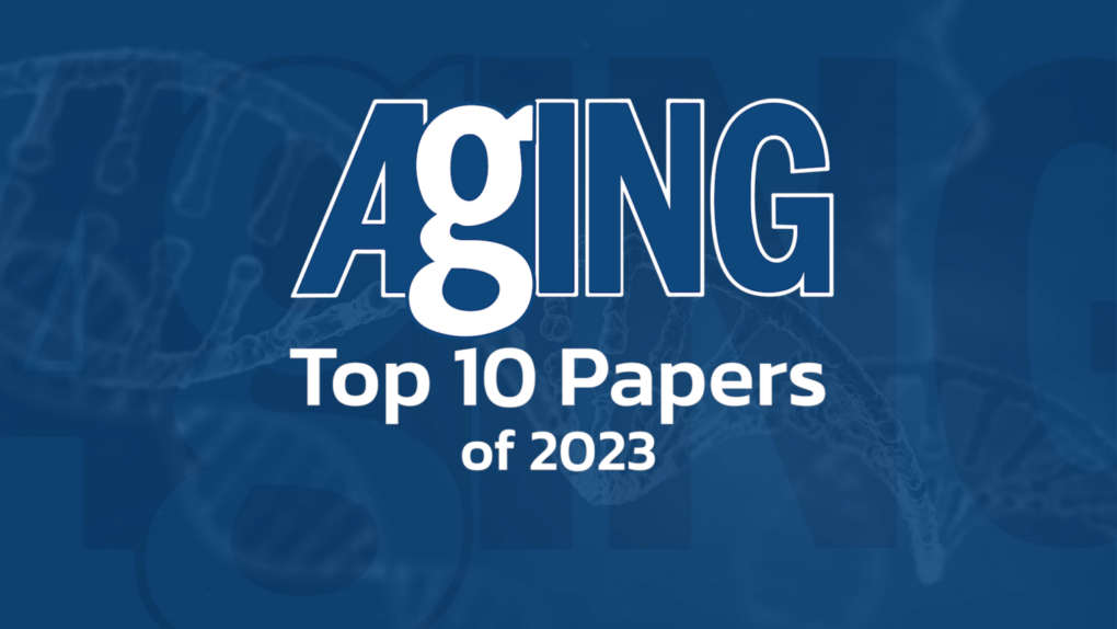 Aging’s Top 10 Papers in 2023 (Crossref Data)
