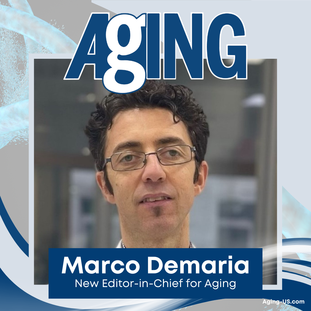 Dr. Marco Demaria Named Editor-In-Chief of Aging (Aging-US)