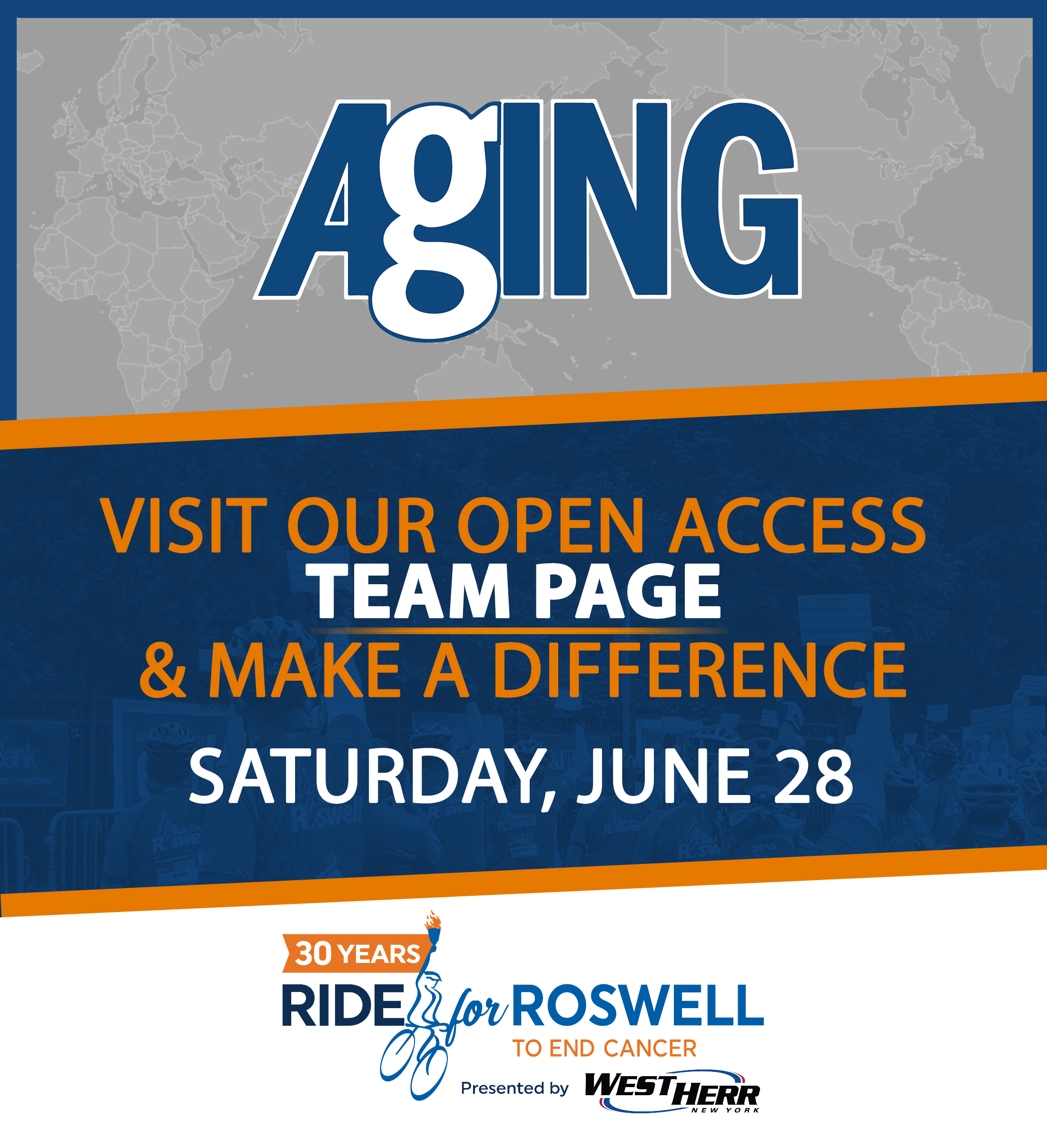 Aging Sponsors Open Access Team in 2025 Ride for Roswell