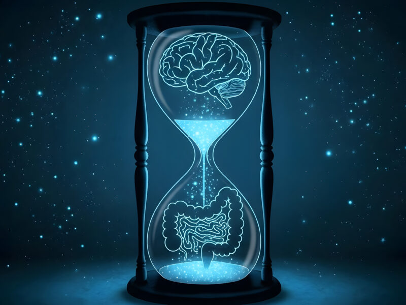 How Aging Leads to Chronic Disease: A Two-Stage Model